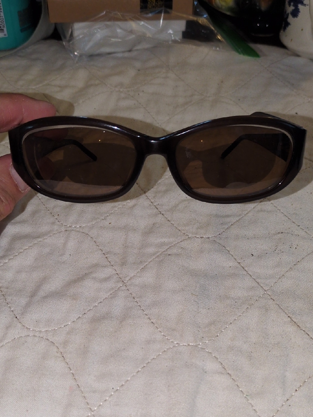 Kate Spade Dees Animal Print Sides Women’s Brown Rectangular Sunglasses